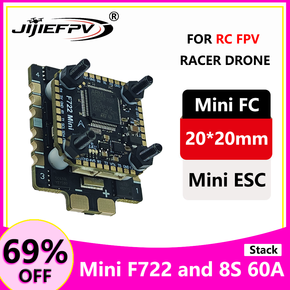 JiJieFPV F7MINI Flying Tower V – обзор и цена Drone Flight Controller