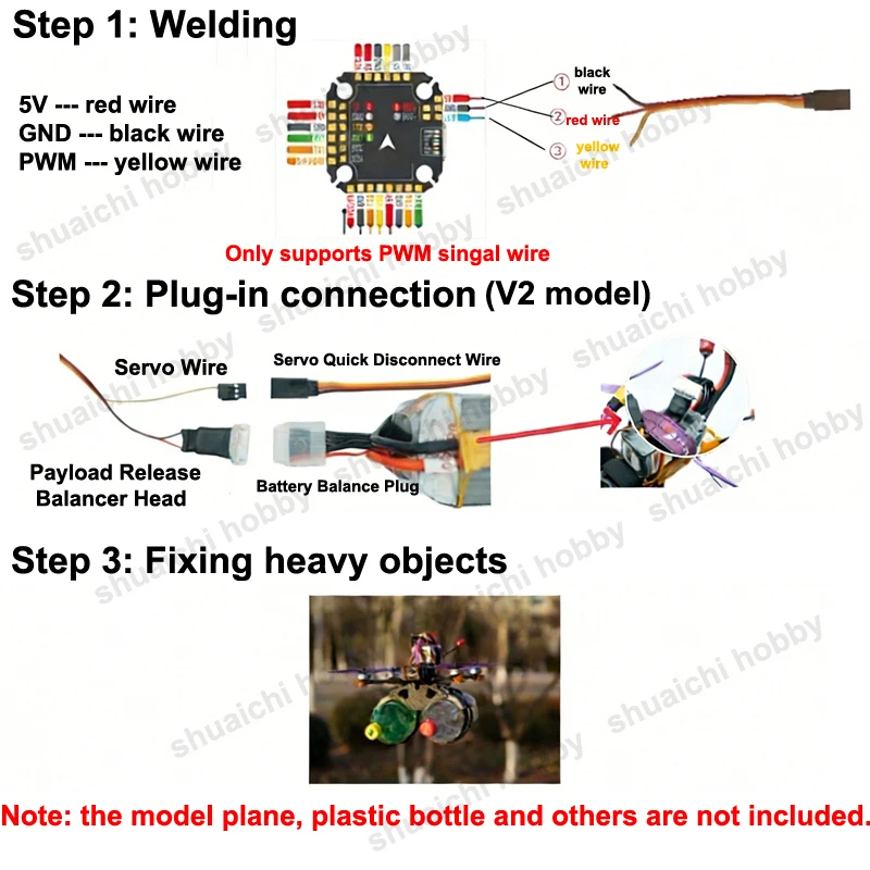 1PCS Strap-type FPV Drone PWM- – обзор и цена Drone Battery Strap