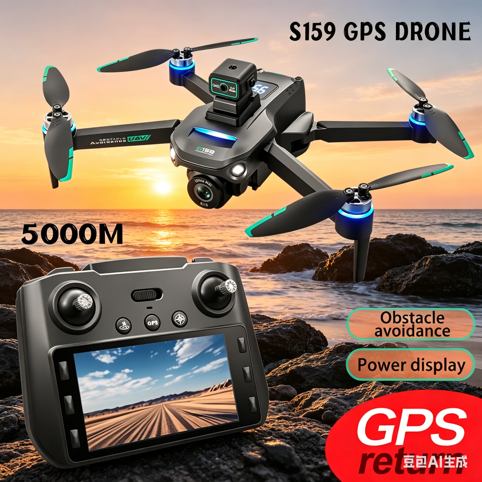 S159 GPS Drone 4K Profesional  – обзор и цена Drone Gps Module