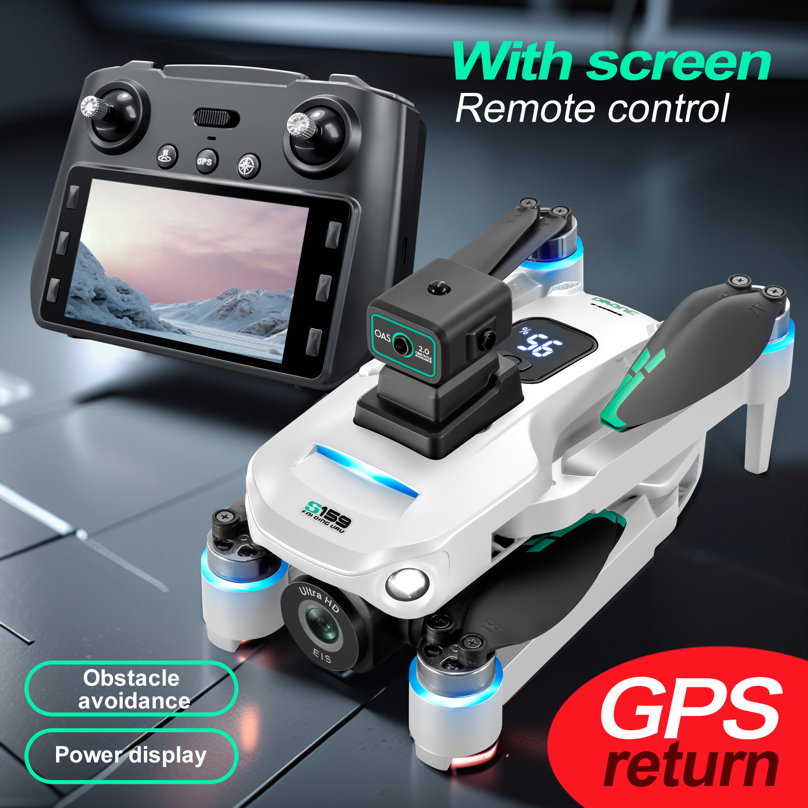 S159 GPS Drone 4K Profesional  – обзор и цена Drone Gps Module