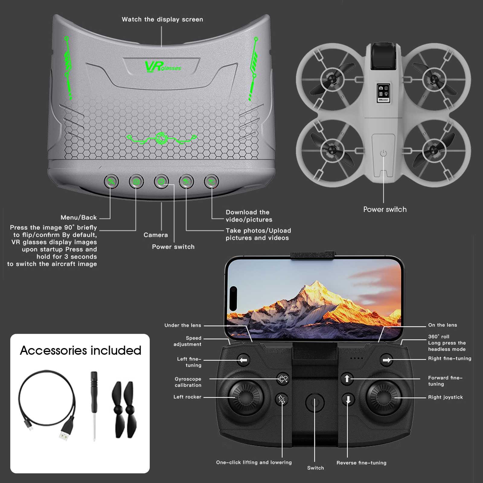 Mini Drone That Is Easy For Be – обзор и цена Drone Gimbal